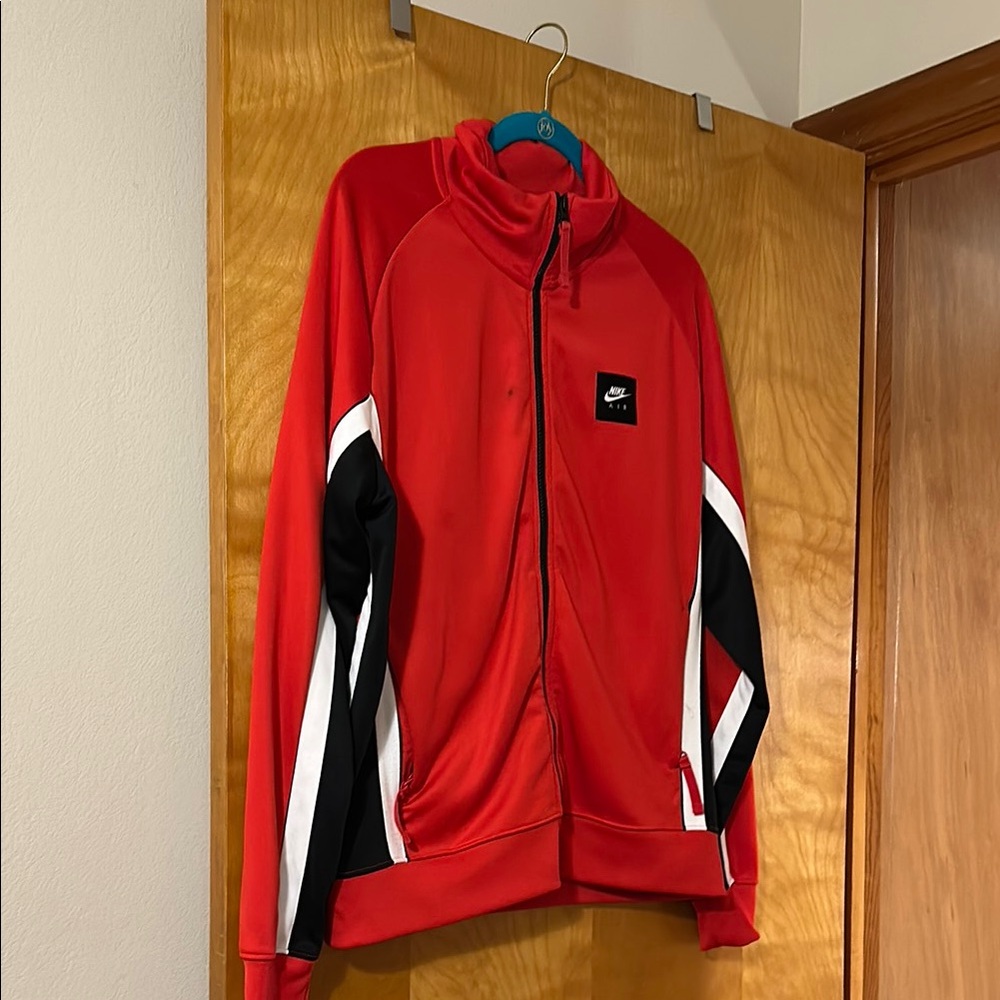 Nike Red and Black Lightweight Jacket